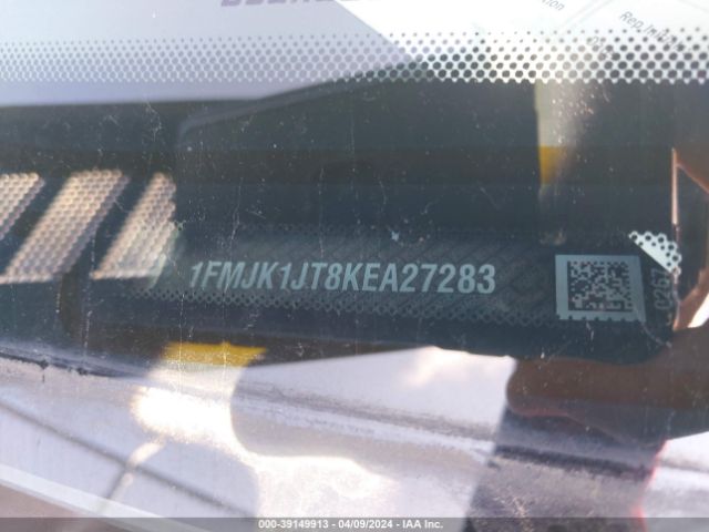 1FMJK1JT8KEA27283 Ford Expedition Max Xlt