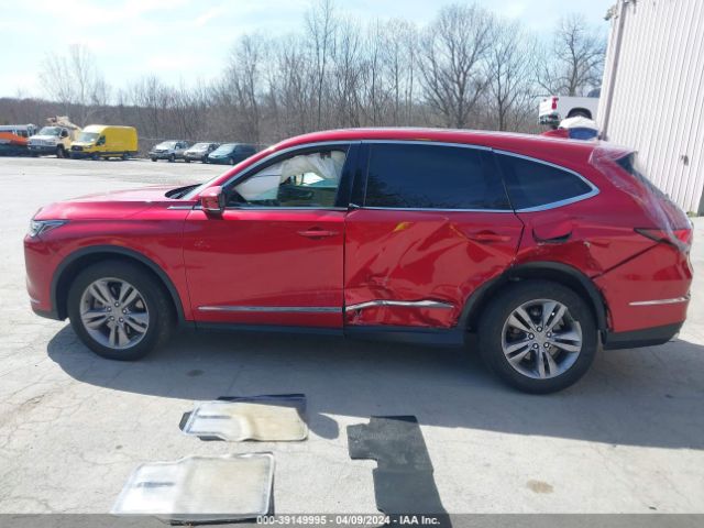 5J8YE1H37NL005180 Acura Mdx Standard