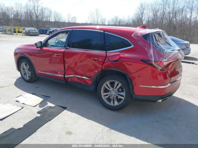 5J8YE1H37NL005180 Acura Mdx Standard