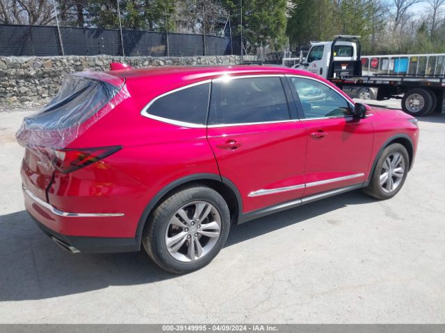 5J8YE1H37NL005180 Acura Mdx Standard