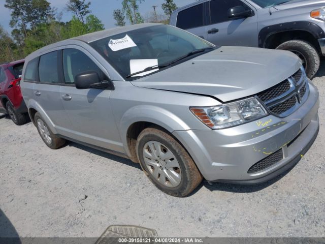 Auction sale of the 2014 Dodge Journey American Value Pkg, vin: 3C4PDCAB1ET192656, lot number: 39150121