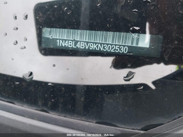 Nissan Altima 2.5 S 2019 1N4BL4BV9KN302530 Image 9