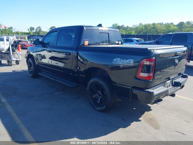 RAM 1500 Big Horn  4x4 5'7 Box 2021 1C6SRFFTXMN685577 Image 3