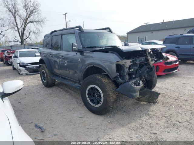 Продаж на аукціоні авто 2022 Ford Bronco Outer Banks, vin: 1FMEE5DP9NLB83265, номер лоту: 39150530