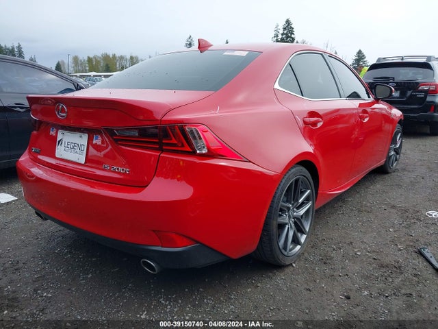 Lexus IS 200T 2016 JTHBA1D25G5008078 Image 4
