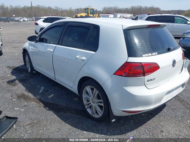 3VW2A7AU6FM037217 Volkswagen Golf Tdi Se 4-door