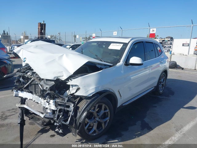 BMW X3 Sdrive30i 2021 5UXTY3C05M9G72318 Image 2