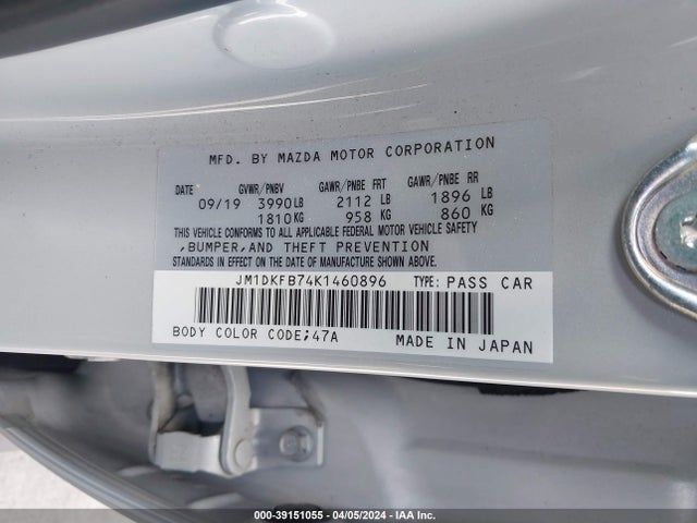 Mazda Cx-3 Sport 2019 JM1DKFB74K1460896 Image 9
