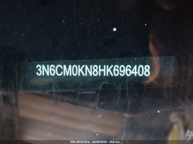 3N6CM0KN8HK696408 Nissan NV200 SV