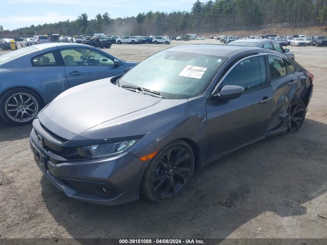 Honda Civic Sport 2021 19XFC2F89ME200964 Image 2