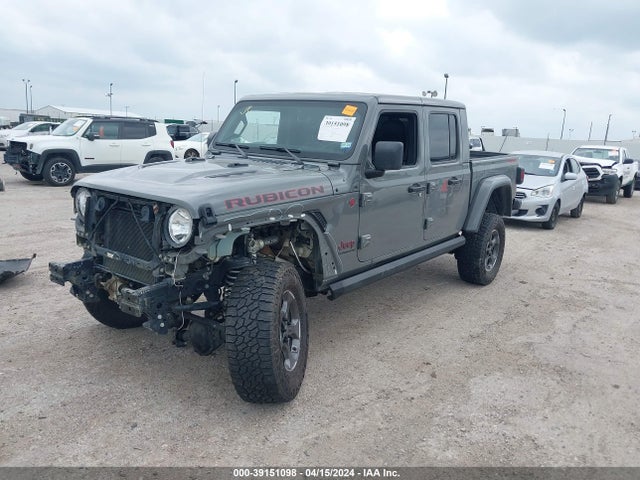 Jeep Gladiator Rubicon 4x4 2022 1C6JJTBG2NL122255 Image 2