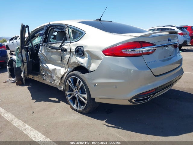 Ford Fusion Titanium 2017 3FA6P0K99HR354554 Image 3