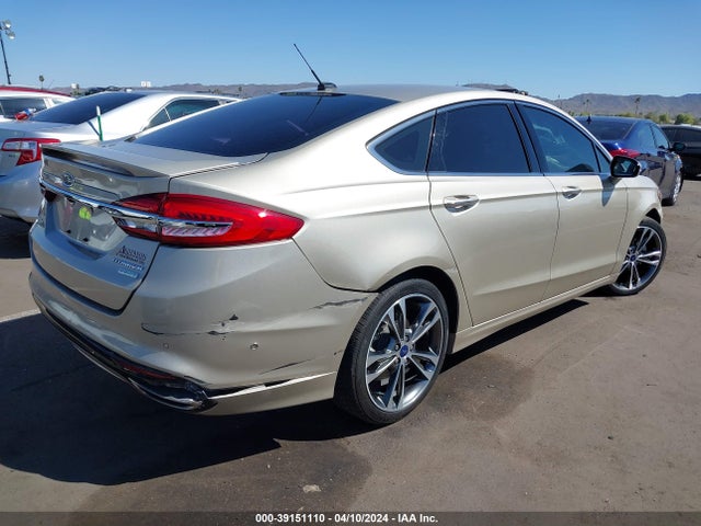 Ford Fusion Titanium 2017 3FA6P0K99HR354554 Image 4