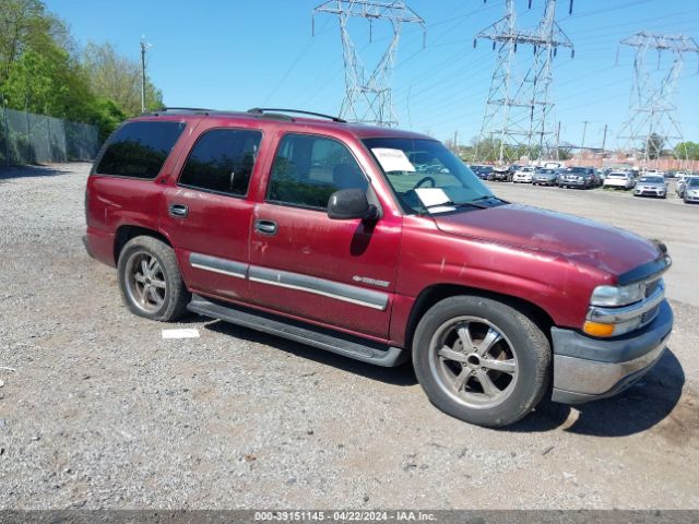 Продажа на аукционе авто 2002 Chevrolet Tahoe Ls, vin: 1GNEC13V92R321941, номер лота: 39151145