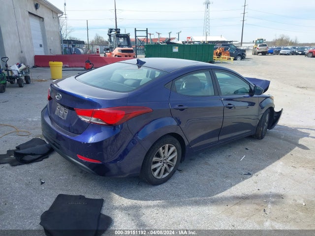 Hyundai ELANTRA SE 2014 5NPDH4AE5EH478890 Image 4