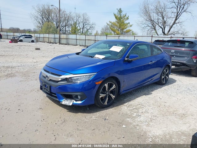 Honda Civic Touring 2017 2HGFC3B97HH356999 Image 2