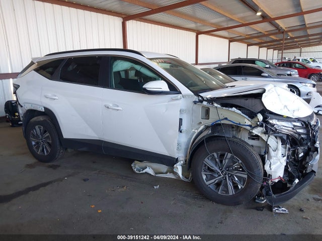KM8JBCA16NU030042 Hyundai Tucson Hybrid Blue