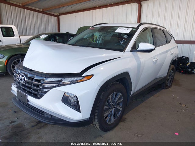KM8JBCA16NU030042 Hyundai Tucson Hybrid Blue