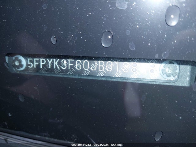 Honda Ridgeline Rtl-t 2018 5FPYK3F60JB013898 Image 18