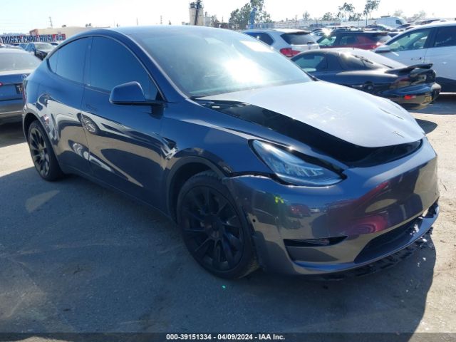 Продажа на аукционе авто 2021 Tesla Model Y Long Range Dual Motor All-wheel Drive, vin: 5YJYGAEE6MF286405, номер лота: 39151334