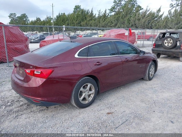 Chevrolet MALIBU LS 2016 1G1ZB5ST0GF313264 Image 4