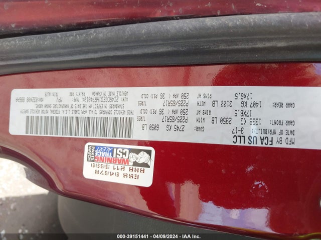 Dodge Grand Caravan Gt 2017 2C4RDGEG1HR740104 Image 9