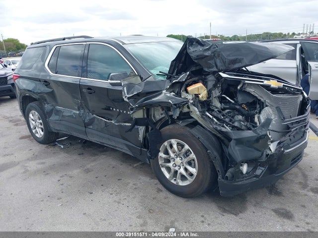 Chevrolet Traverse Fwd Lt Leather 2021 1GNERHKW6MJ167711 головне зображення