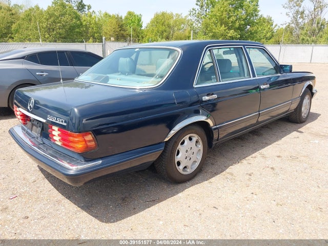 Aukcja sprzedaży 1989 Mercedes-benz 560 Sel, vin: WDBCA39E2KA483044, numer aukcji: 39151577