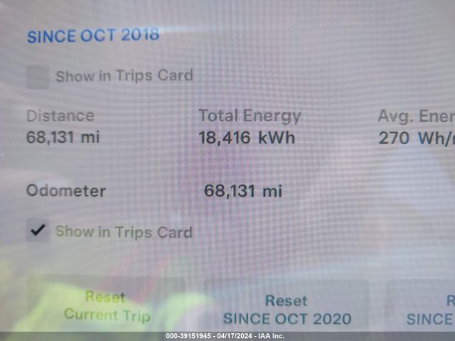 5YJ3E1EBXJF097161 Tesla Model 3 Long Range/performance