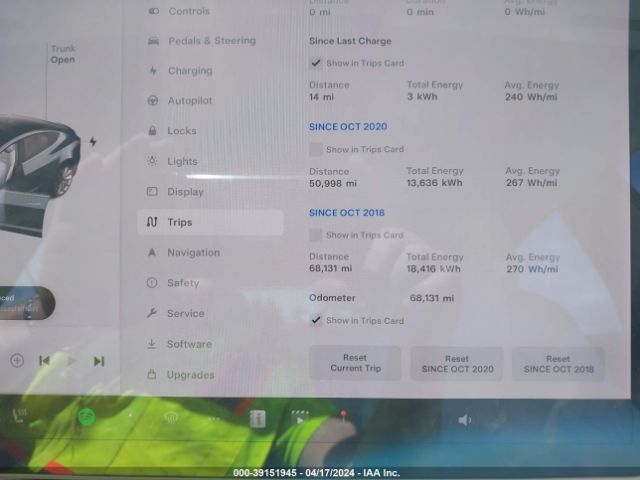 5YJ3E1EBXJF097161 Tesla Model 3 Long Range/performance