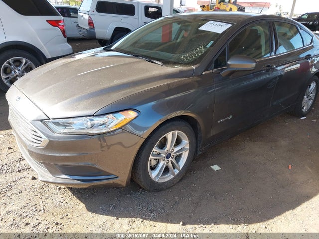 Ford Fusion Hybrid Se 2018 3FA6P0LU6JR252167 Image 2
