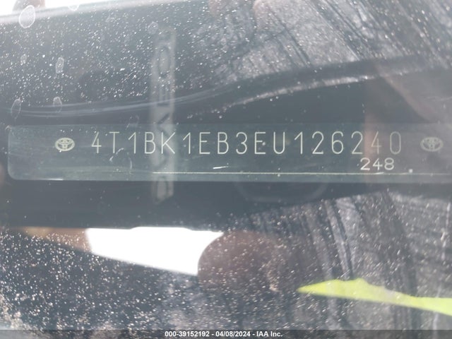 Toyota Avalon Xle Touring 2014 4T1BK1EB3EU126240 Image 9