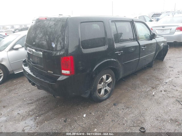 Honda Pilot Ex-l 2014 5FNYF4H57EB051822 Image 4