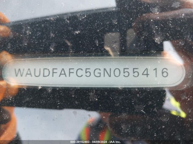 WAUDFAFC5GN055416 Audi A6 2.0t Premium Plus