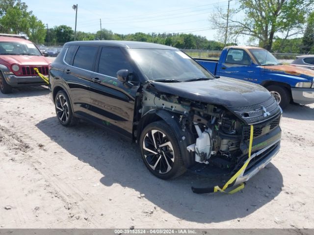 39152524 :رقم المزاد ، JA4J4UA86NZ055618 vin ، 2022 Mitsubishi Outlander Black Edition S-awc/se 2.5 S-awc/se Launch Edition S-awc مزاد بيع