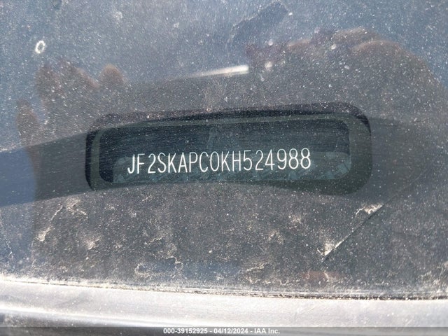 Subaru Forester Sport 2019 JF2SKAPC0KH524988 Image 9