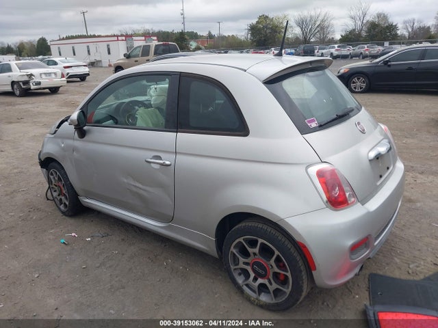 2012 FIAT 500 3C3CFFBR4CT357638 Photo 2