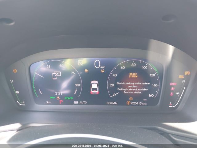 1HGCY2F66PA067995 Honda Accord Hybrid Ex-l