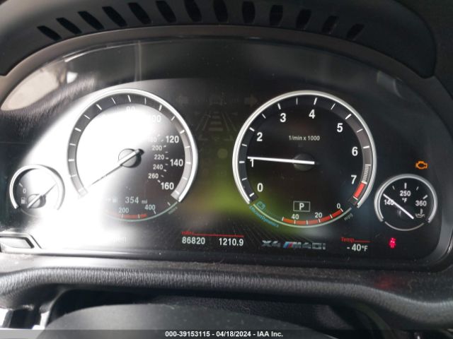 5UXXW7C51J0W64630 BMW X4 M40i