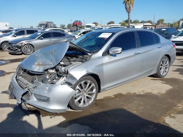 Honda Accord Sport 2014 1HGCR2F55EA290093 Image 2