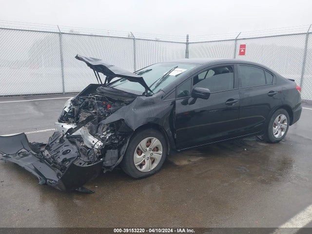 Honda Civic Lx 2015 19XFB2F52FE291622 Image 2