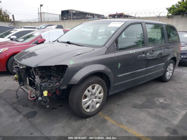 2C4RDGBG6GR335813 Dodge Grand Caravan American Value Pkg