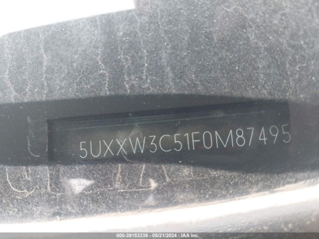 5UXXW3C51F0M87495 BMW X4 Xdrive28i
