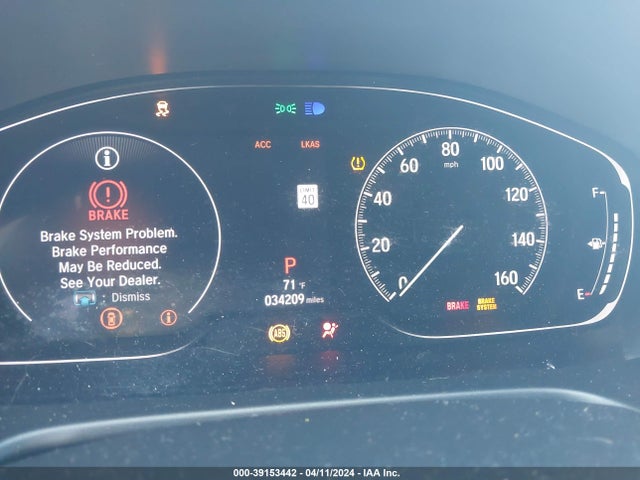 Honda ACCORD LX 2020 1HGCV1F11LA129997 Image 7