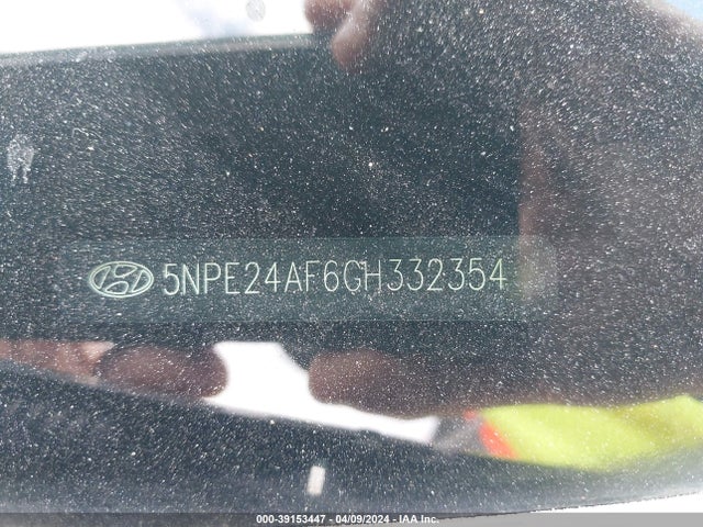 Hyundai SONATA SE 2016 5NPE24AF6GH332354 Image 9