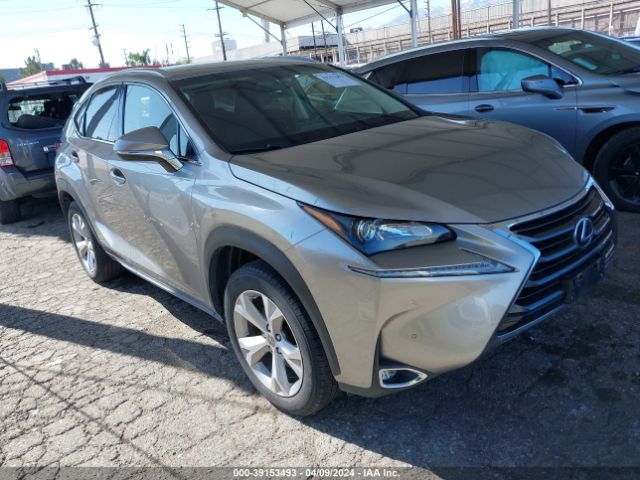 Auction sale of the 2017 Lexus Nx 200t, vin: JTJBARBZ8H2141837, lot number: 39153493