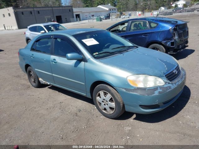 Auction sale of the 2006 Toyota Corolla Le, vin: 2T1BR32E36C593019, lot number: 39153549