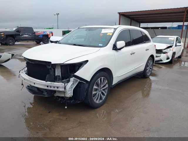 Acura Mdx Technology Package 2015 5FRYD3H4XFB010690 Image 2