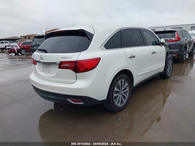 Acura Mdx Technology Package 2015 5FRYD3H4XFB010690 Image 4
