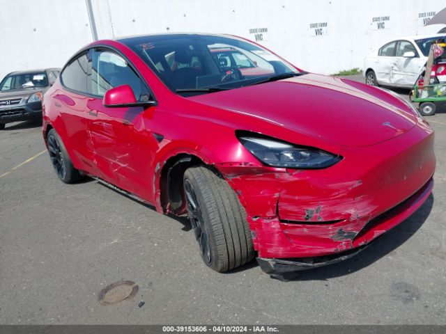 Продажа на аукционе авто 2023 Tesla Model Y Awd/long Range Dual Motor All-wheel Drive, vin: 7SAYGAEE3PF698644, номер лота: 39153606